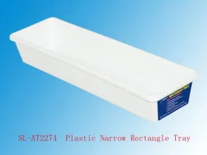 Narrow Plastic Drawer Organizer Size: 32.5 x 9.5 x 5cm