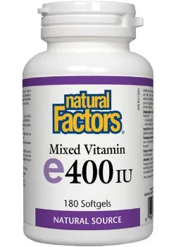 Natural Factors Vitamin E 400 IU (Softgels)
