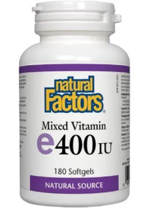 Natural Factors Vitamin E 400 IU (Softgels)