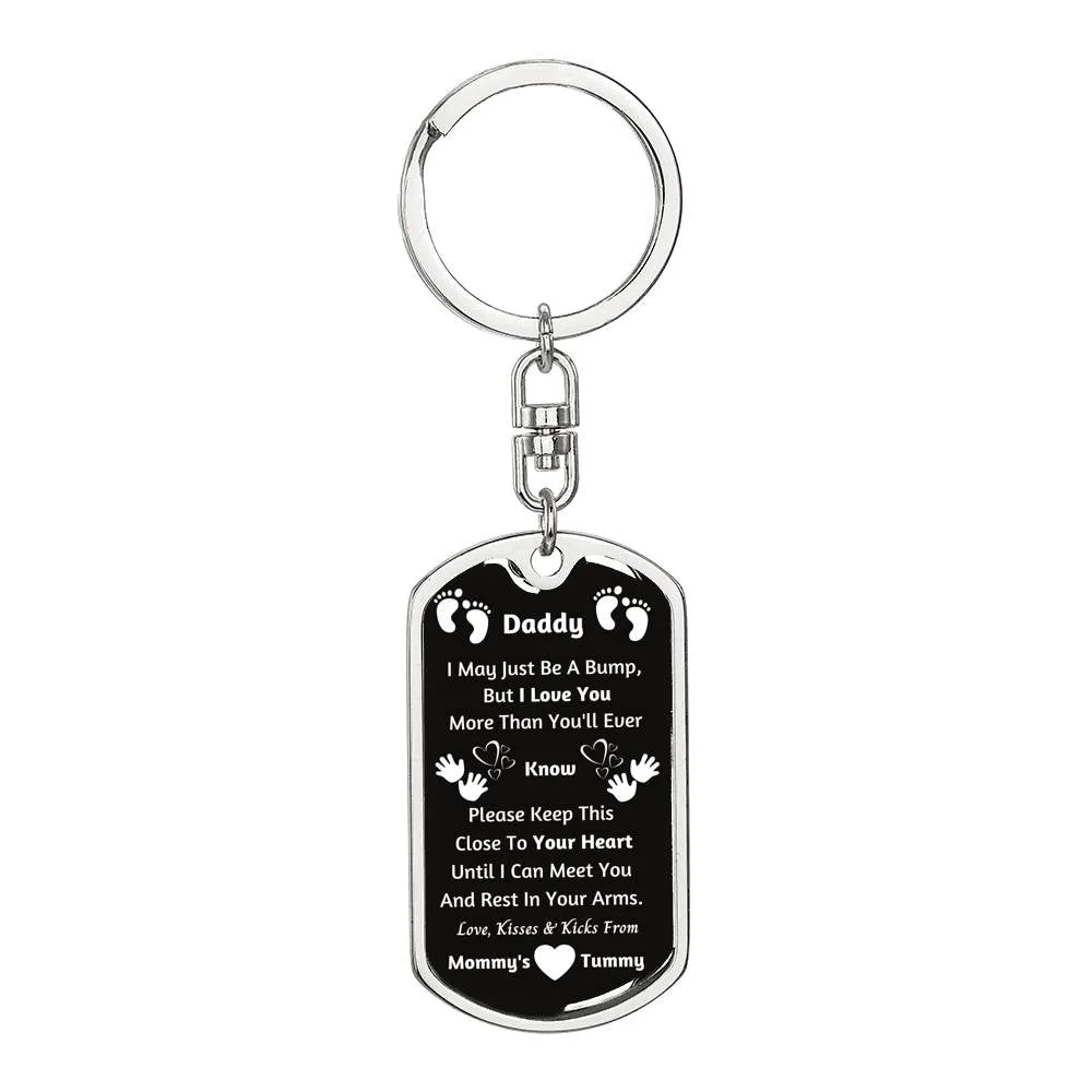 New Dad keychain- Love From Bump 2