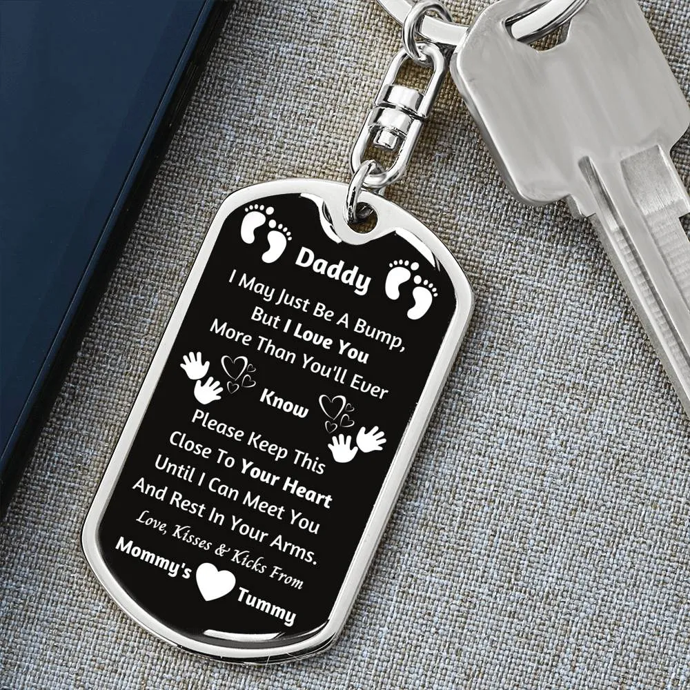 New Dad keychain- Love From Bump 2