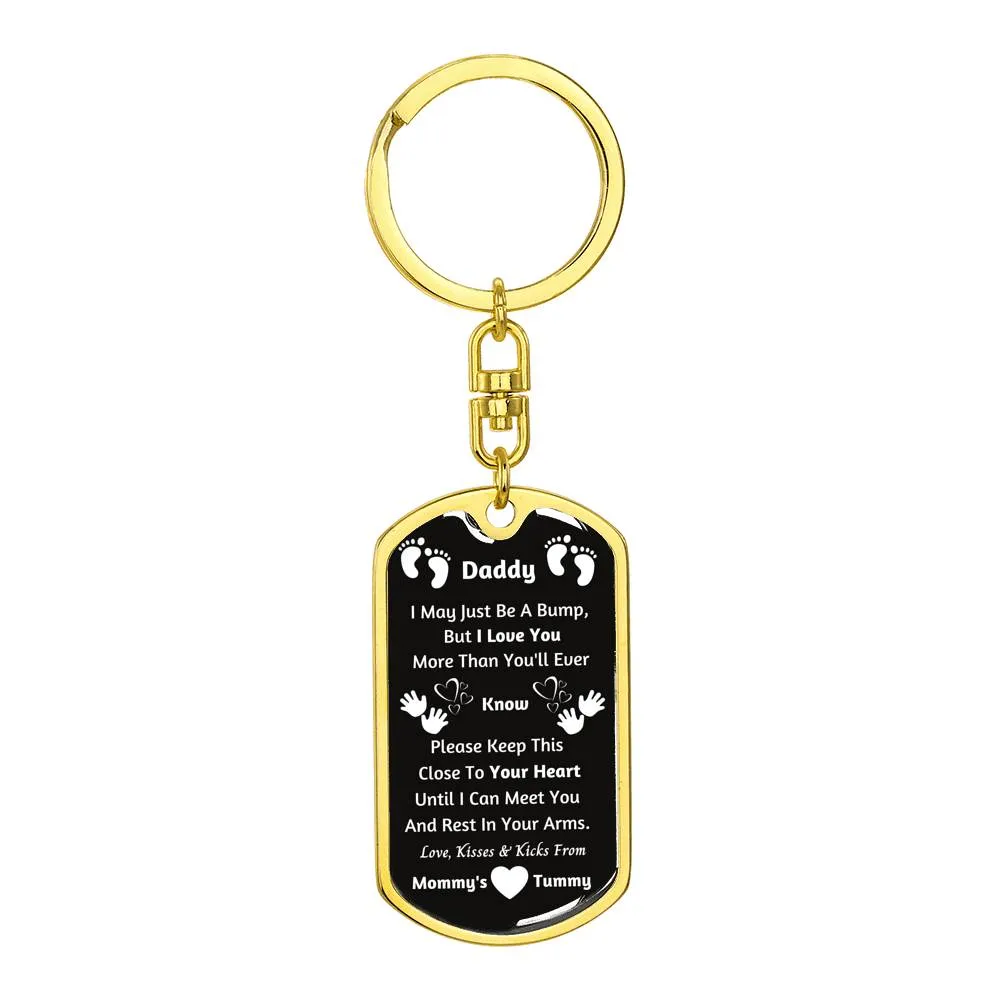 New Dad keychain- Love From Bump 2