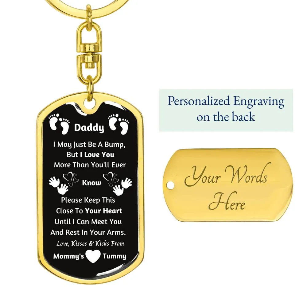 New Dad keychain- Love From Bump 2