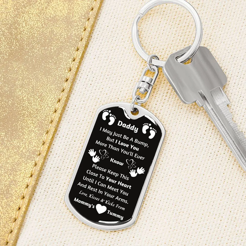 New Dad keychain- Love From Bump 2