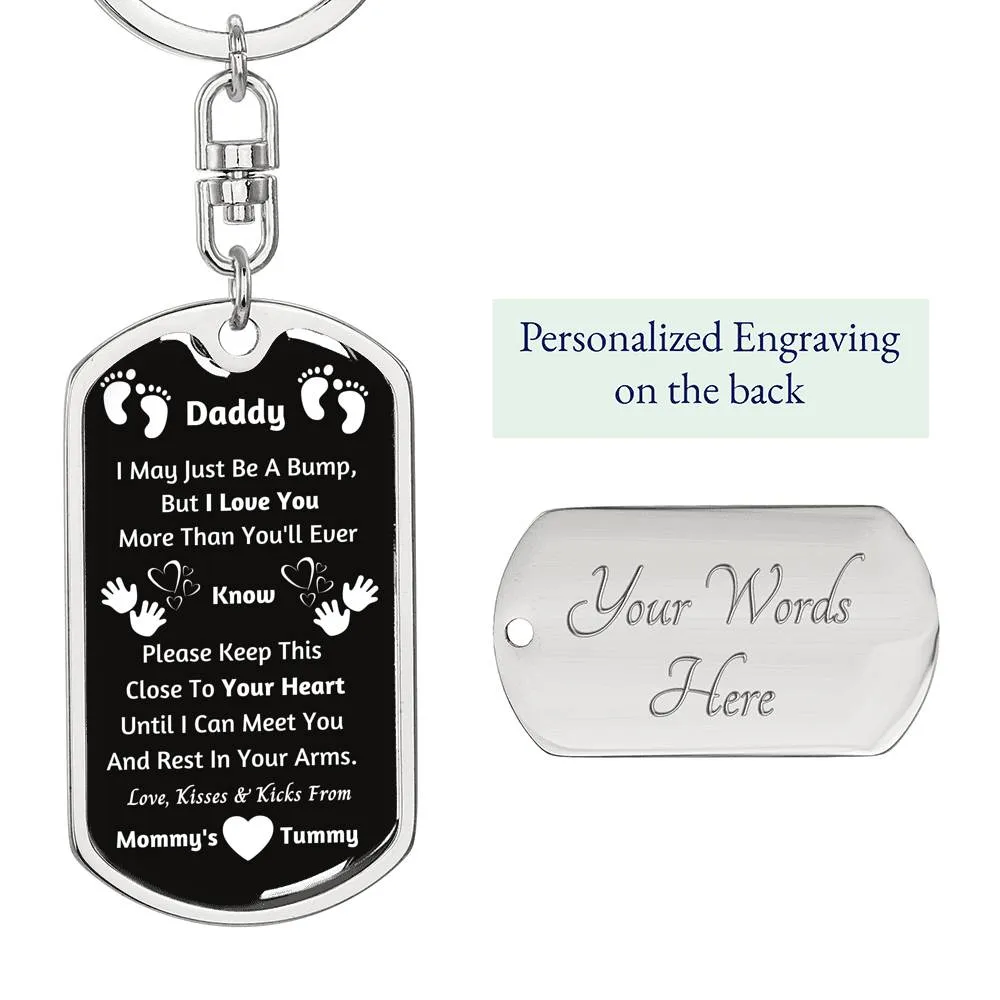 New Dad keychain- Love From Bump 2