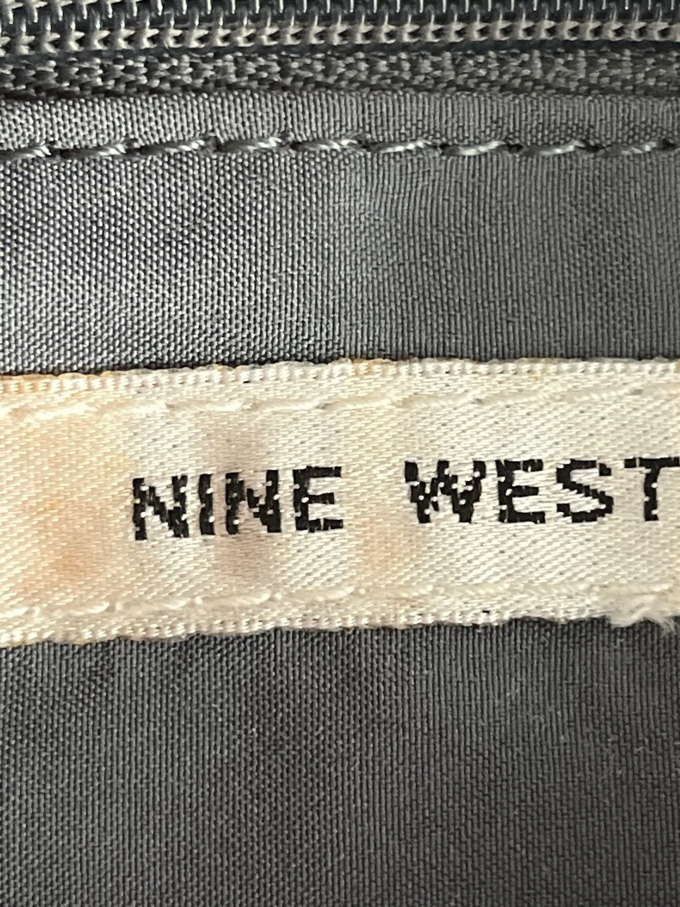 Nine West Snakeskin Look And Handcrafted Leather Evening Bag
