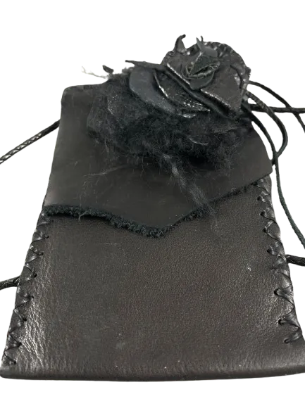Nine West Snakeskin Look And Handcrafted Leather Evening Bag