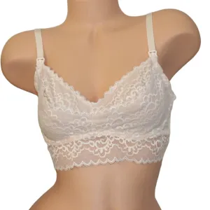 NWT The Dairy Fairy Ayla Luxury Lace Nursing   Handsfree Pumping Bra