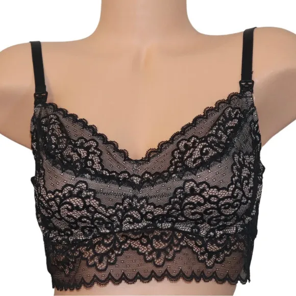 NWT The Dairy Fairy Ayla Luxury Lace Nursing   Handsfree Pumping Bra