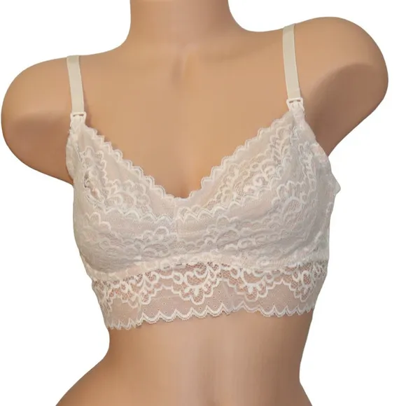 NWT The Dairy Fairy Ayla Luxury Lace Nursing   Handsfree Pumping Bra