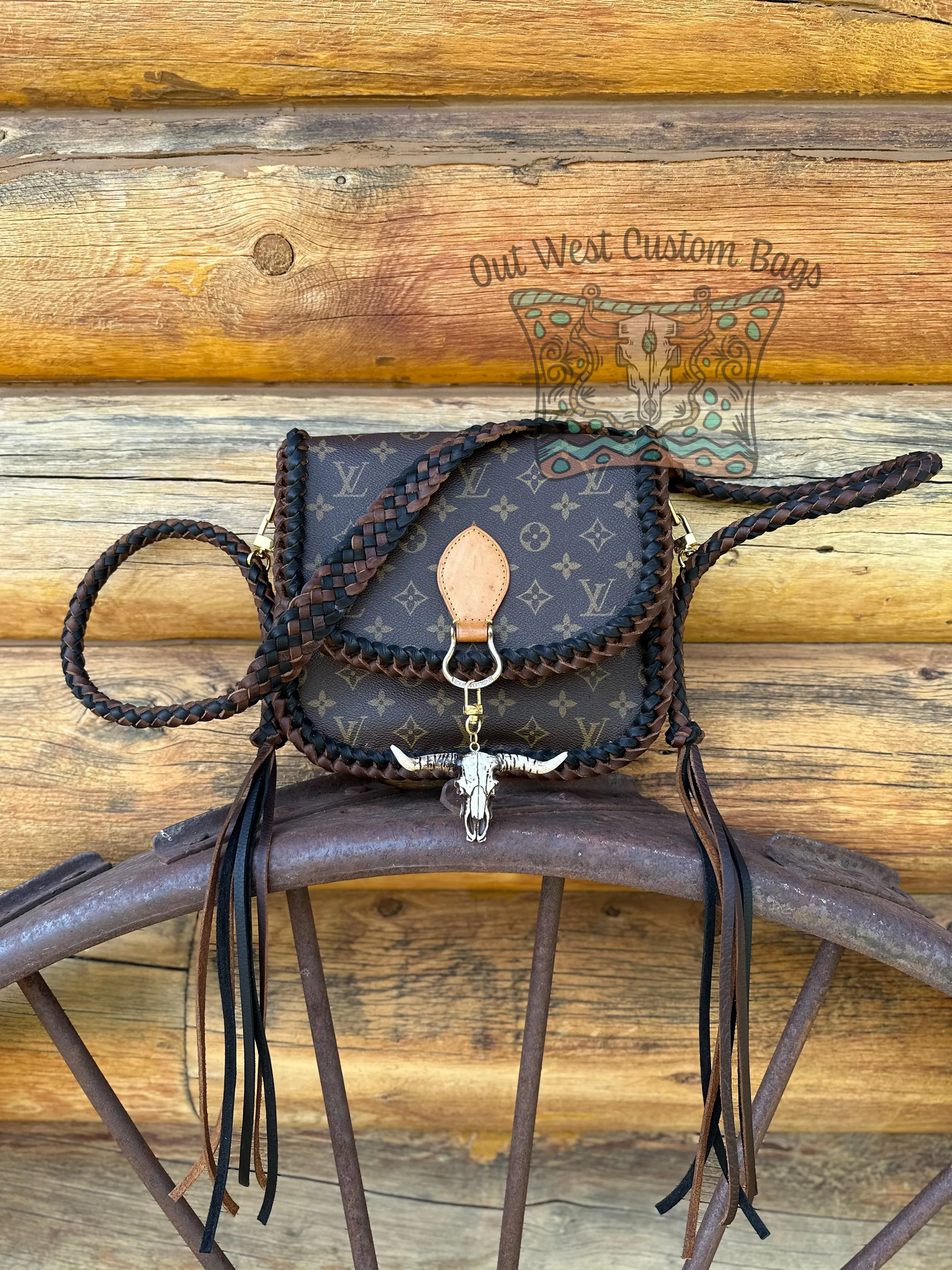 Out West St Cloud Two Tone Fringeless Leather Revamp