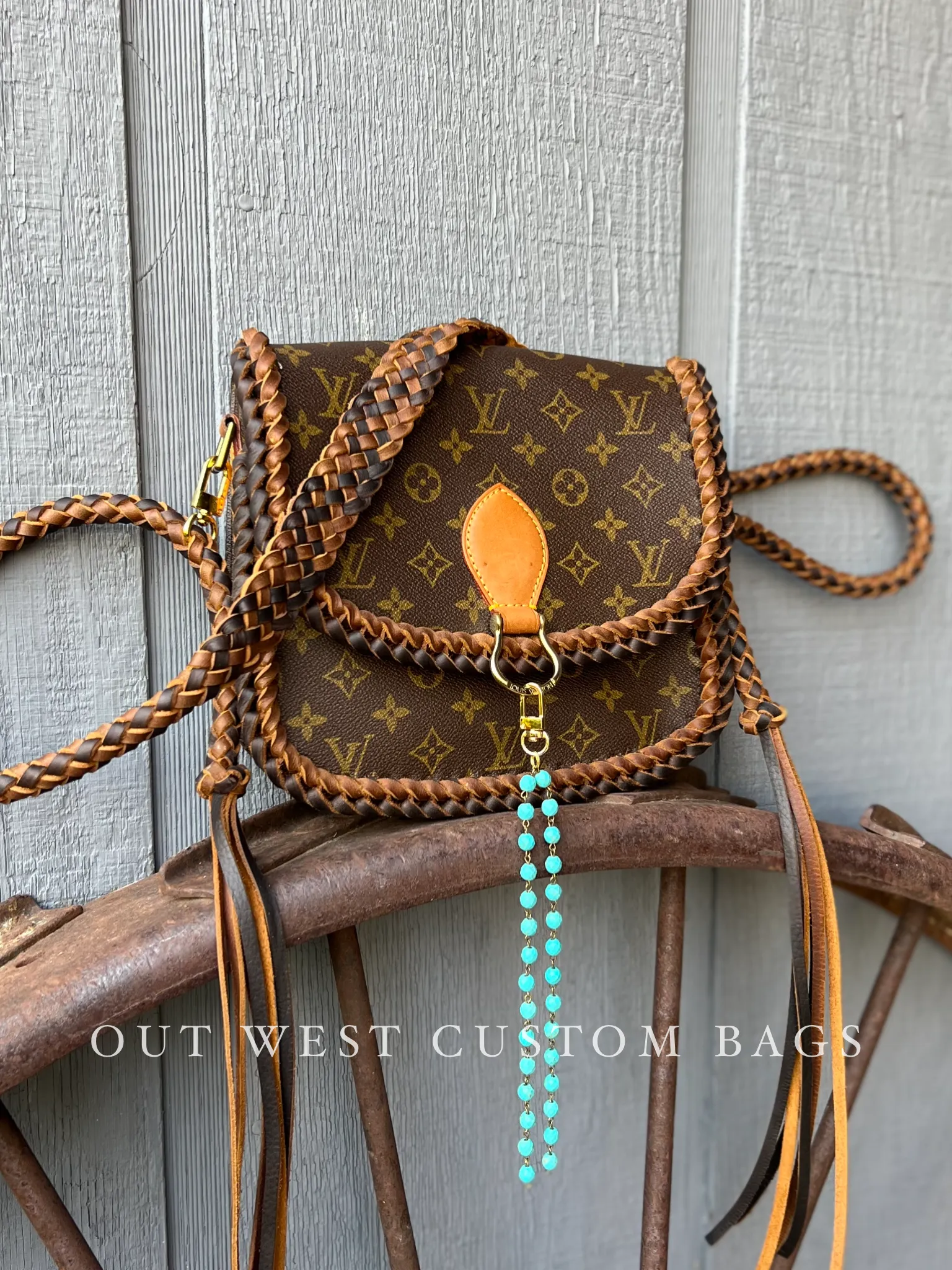 Out West St Cloud Two Tone Fringeless Leather Revamp