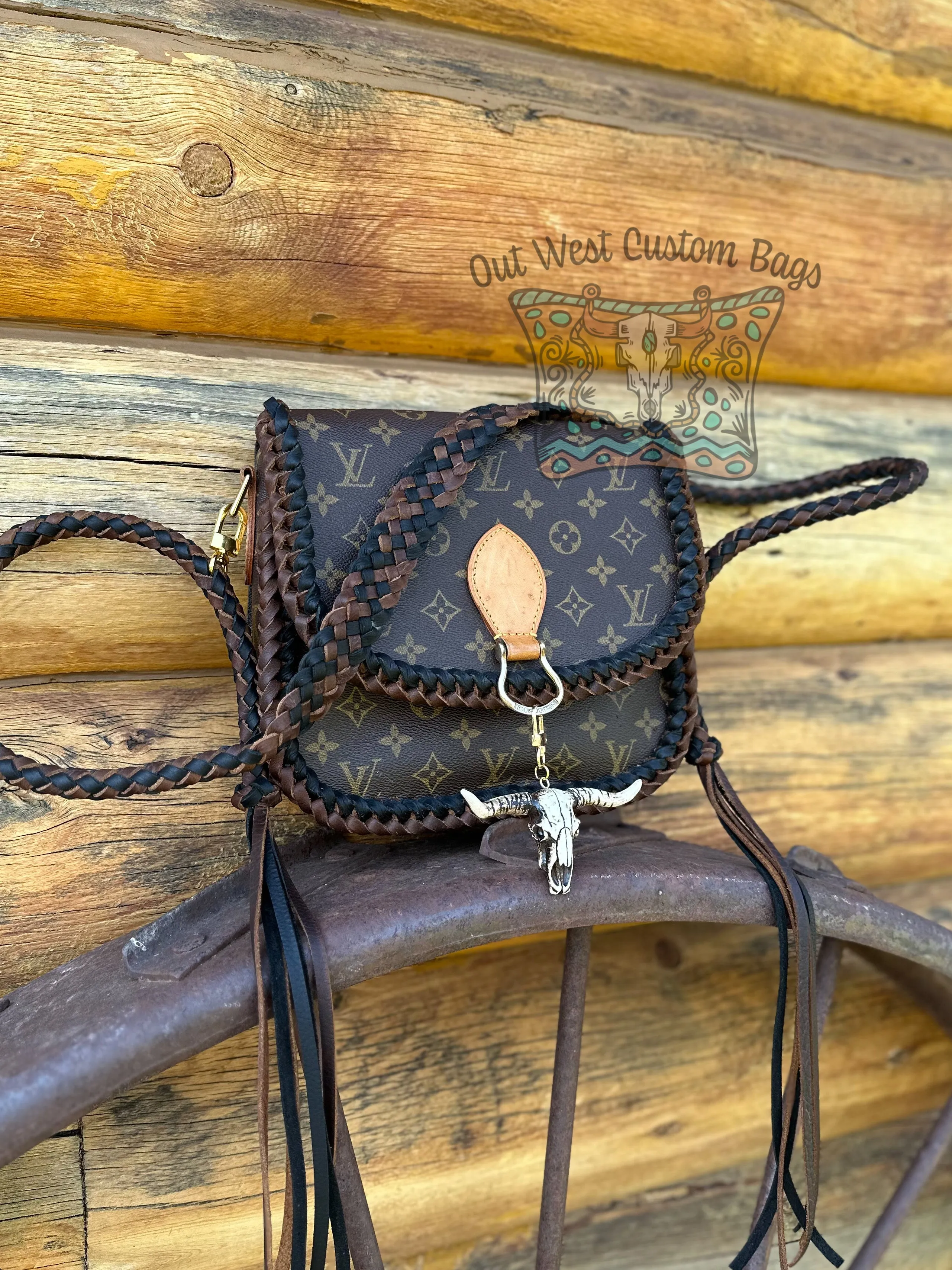 Out West St Cloud Two Tone Fringeless Leather Revamp