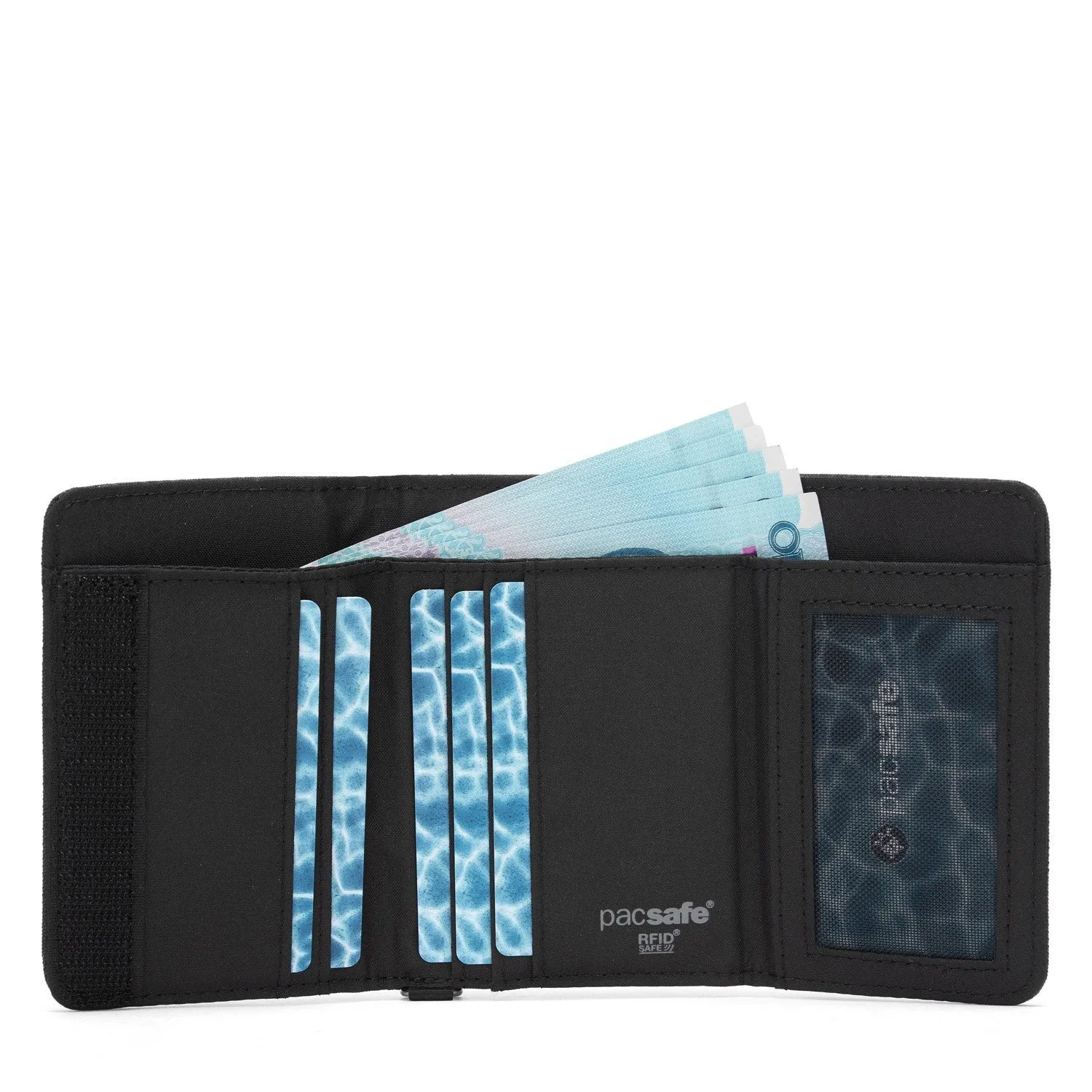 Pacsafe® RFIDsafe® RFID blocking trifold wallet