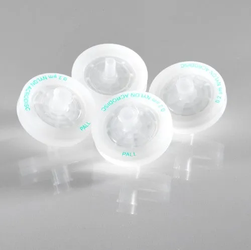 PALL 4549 Acrodisc Syringe Filter with GF/Nylon Membrane - GF/0.45µm, 25 mm (50/pkg 200/cs)