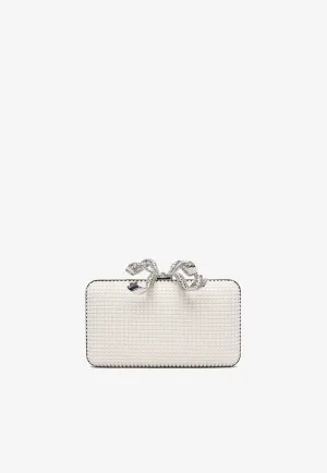 Pearl Box Clutch Bag