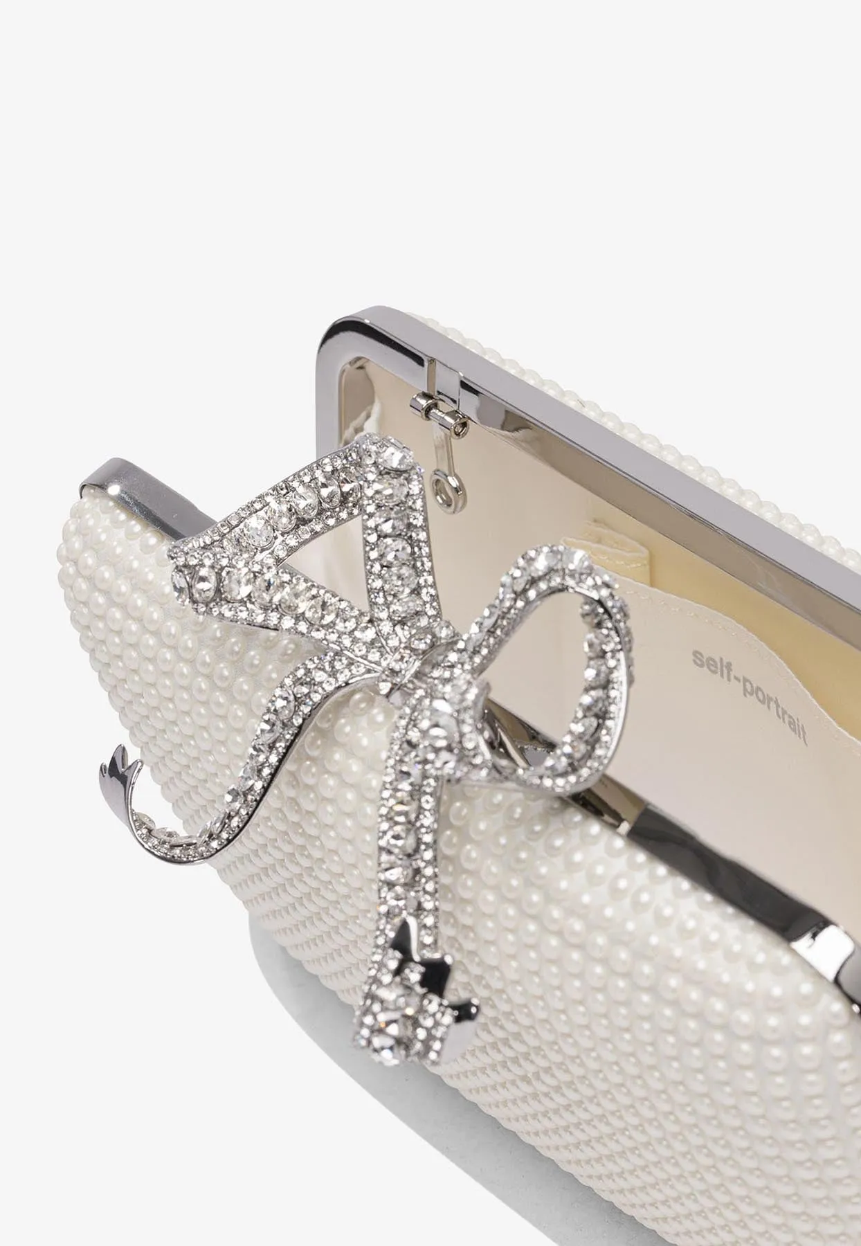 Pearl Box Clutch Bag