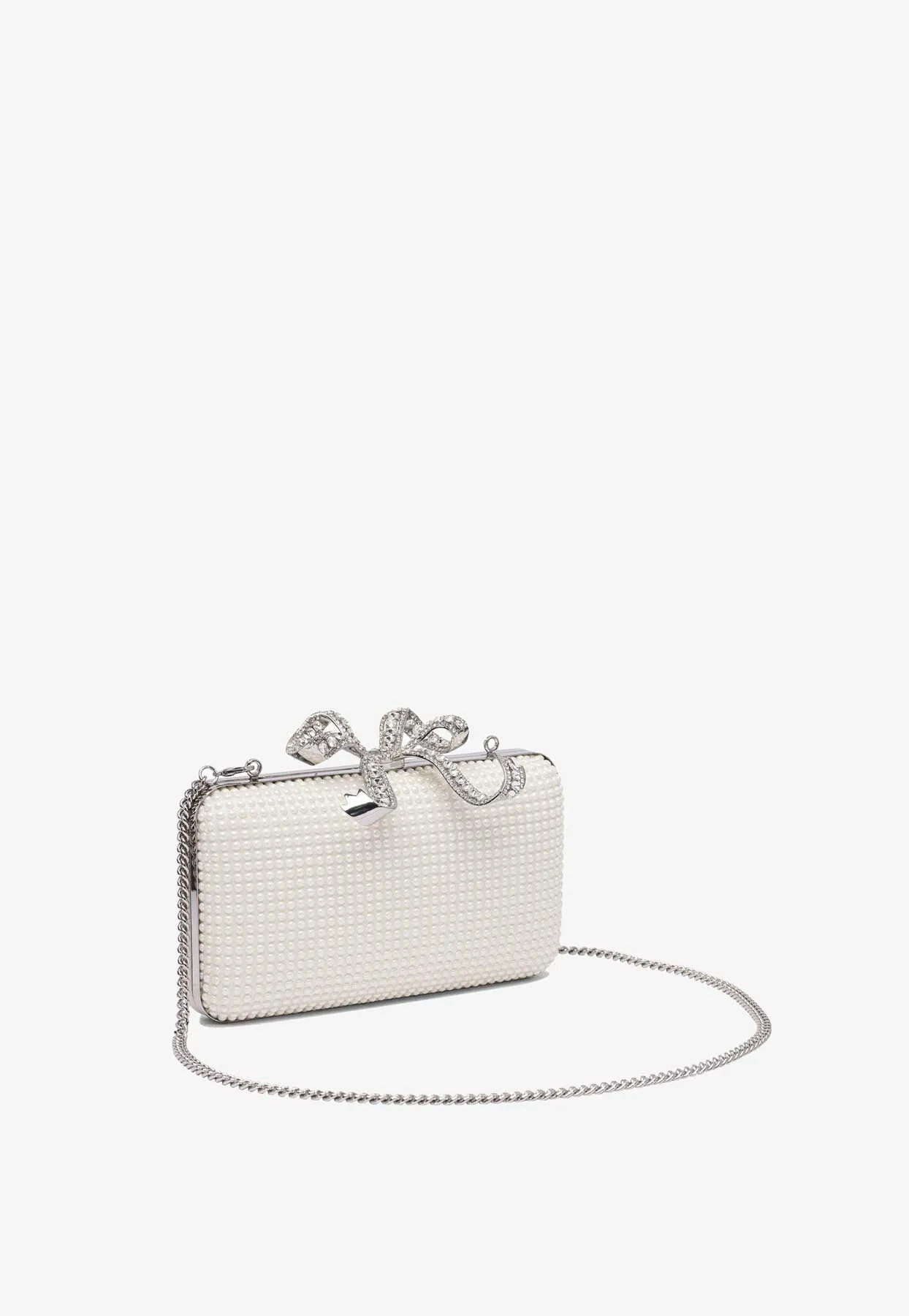 Pearl Box Clutch Bag