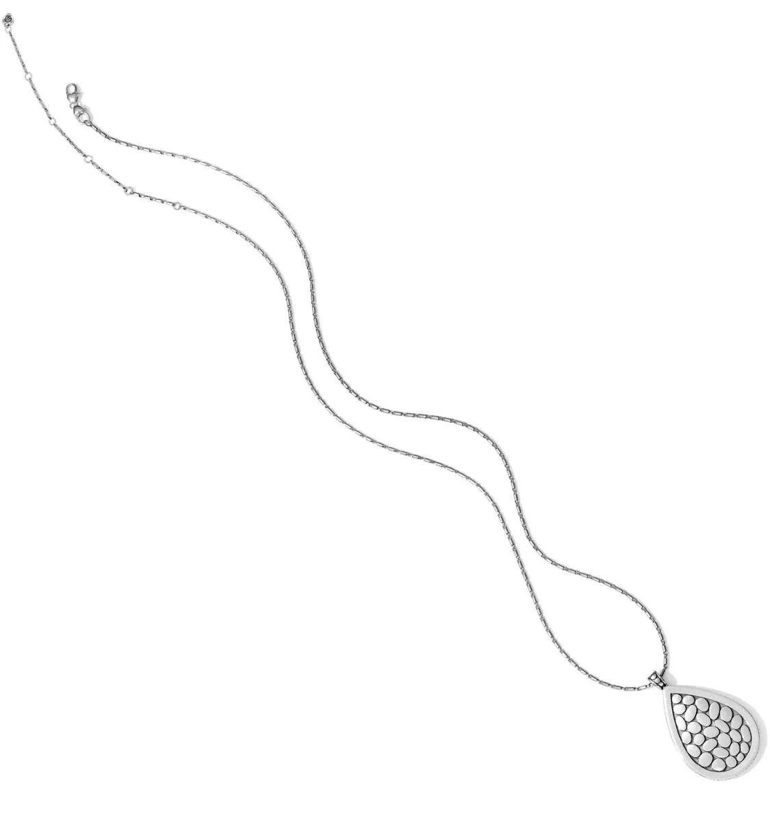 Pebble Teardrop Convertible Reversible Necklace JM1850
