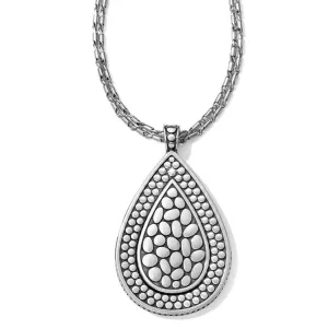 Pebble Teardrop Convertible Reversible Necklace JM1850