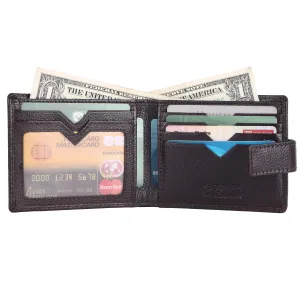Pebble Texture 10 Card Billfold Wallet #1138L