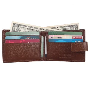 Pebble Texture 10 Card Billfold Wallet #1727L
