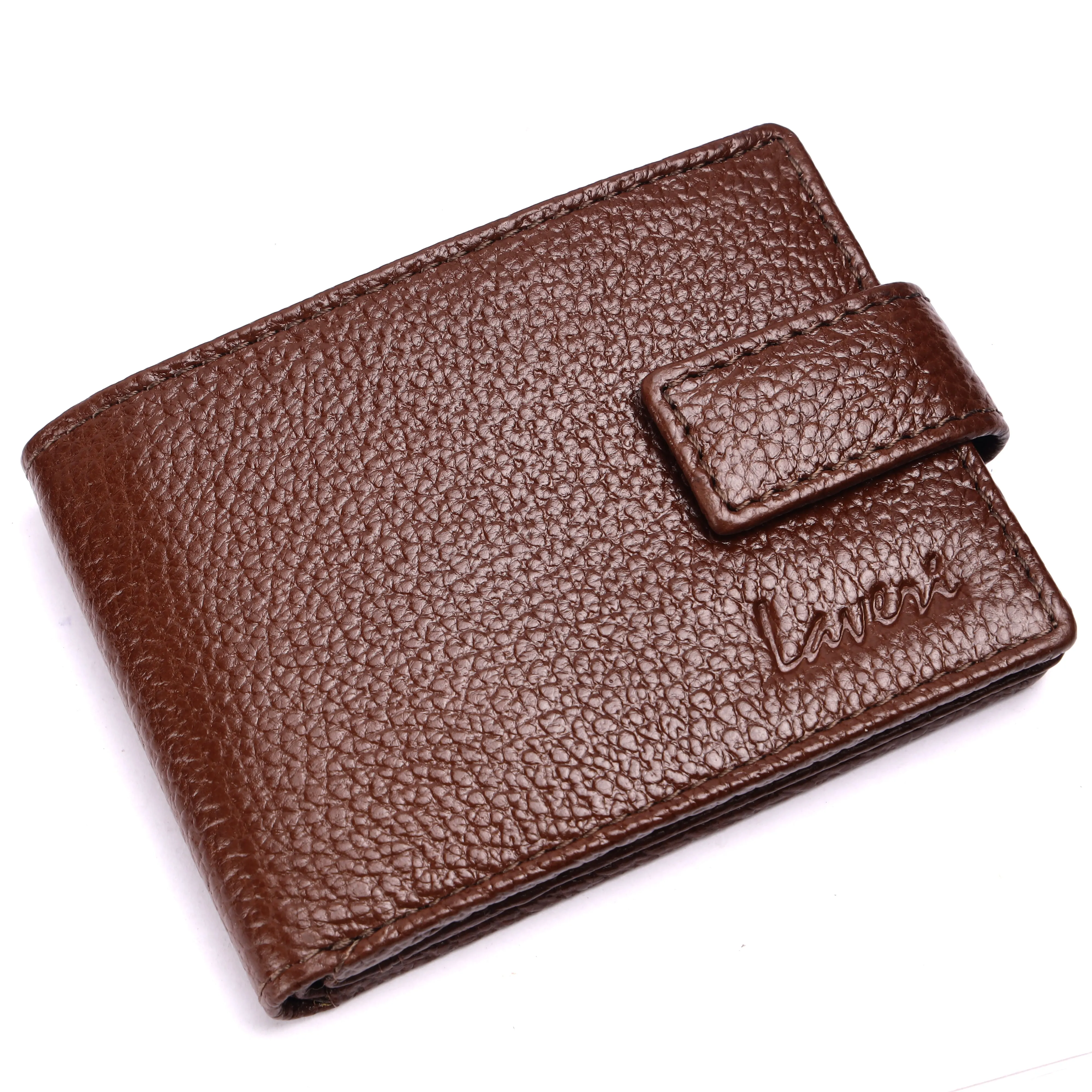 Pebble Texture 10 Card Billfold Wallet #1727L