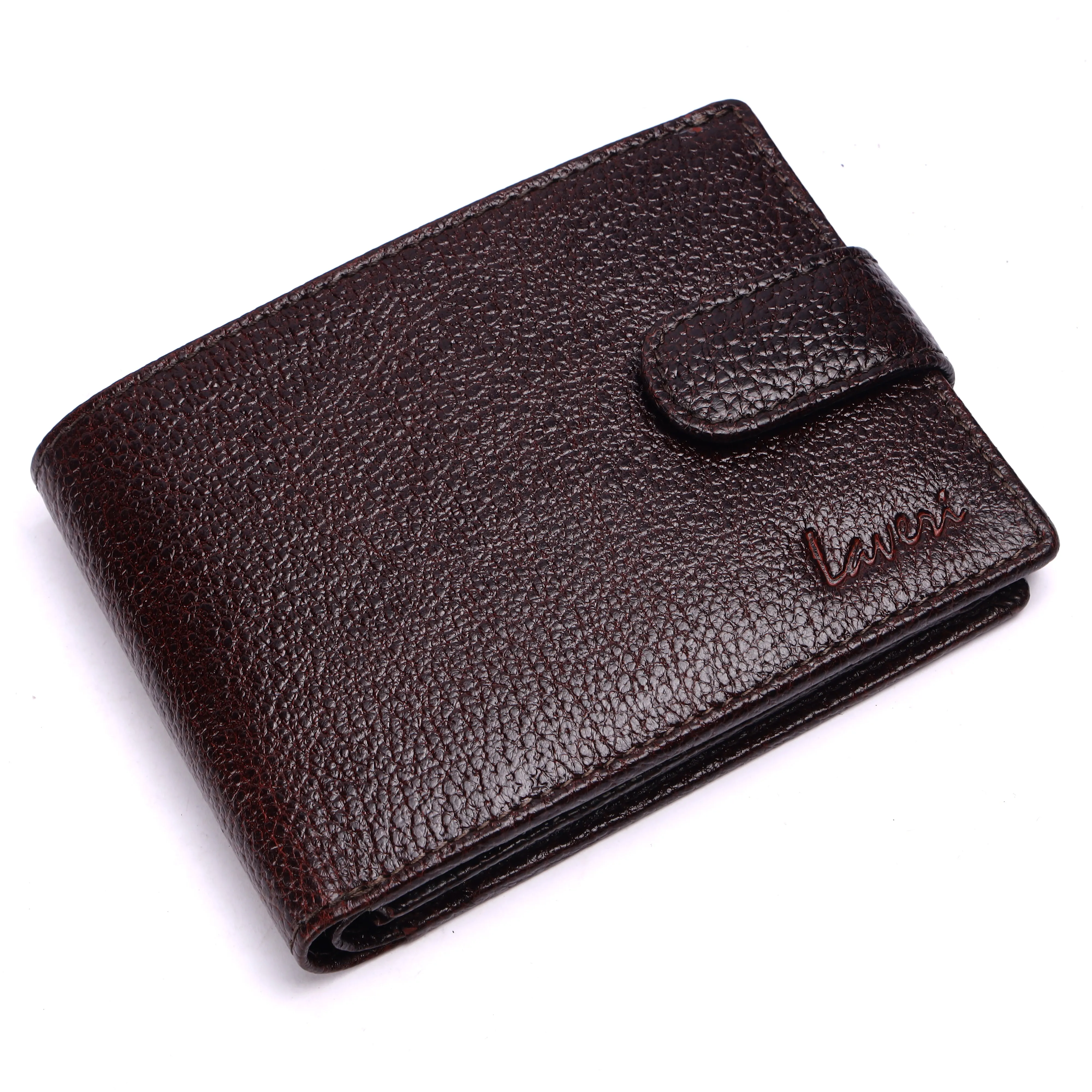 Pebble Texture 16 Card Billfold Coin Pocket Wallet #1013CL