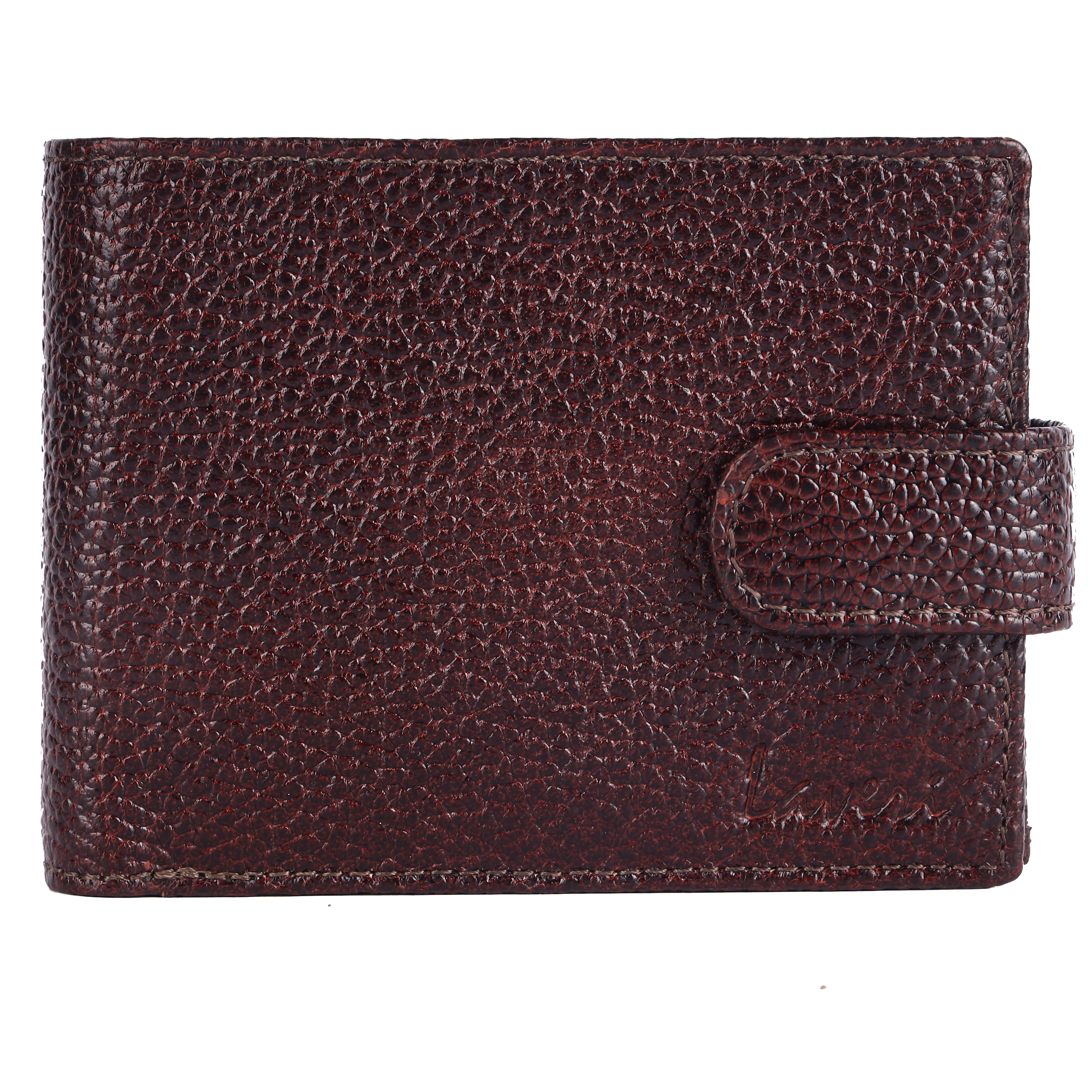 Pebble Texture 16 Card Billfold Coin Pocket Wallet #1013CL