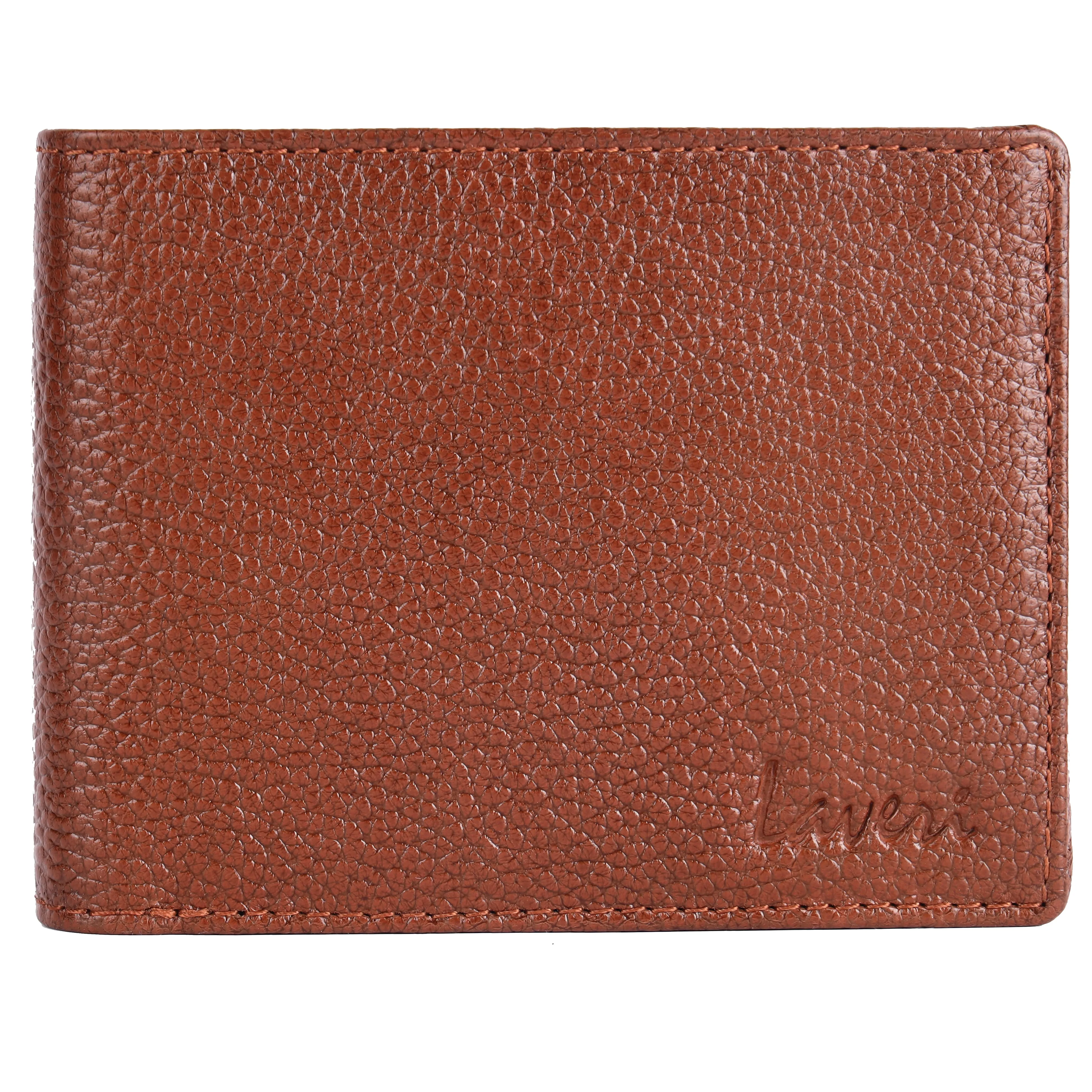 Pebble Texture 16 Card Billfold Coin Pocket Wallet #983C