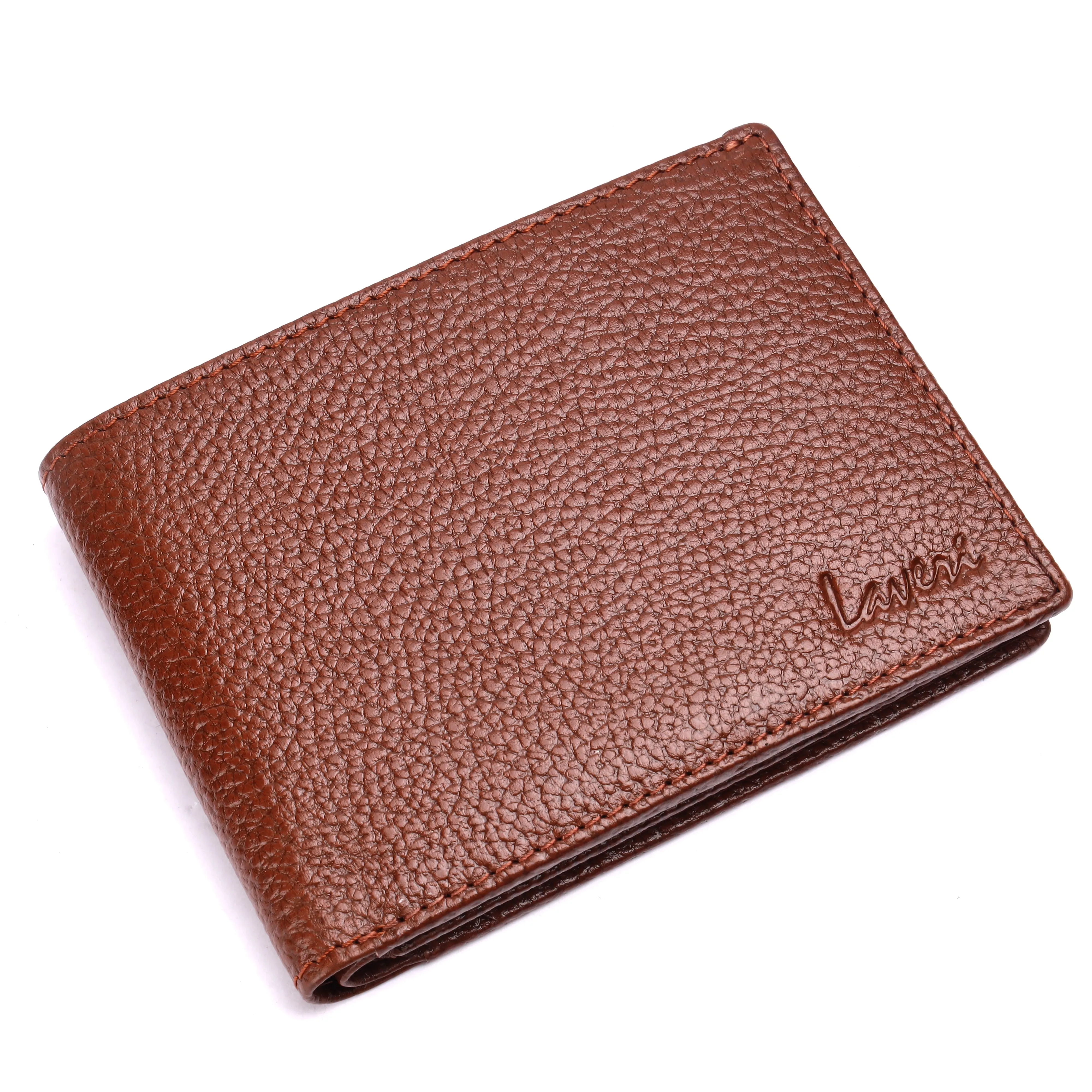 Pebble Texture 16 Card Billfold Coin Pocket Wallet #983C