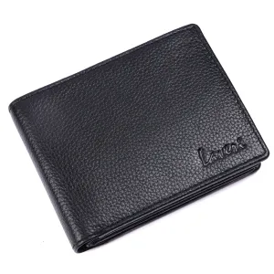 Pebble Texture 20 Card Billfold Coin Pocket Wallet #1001C