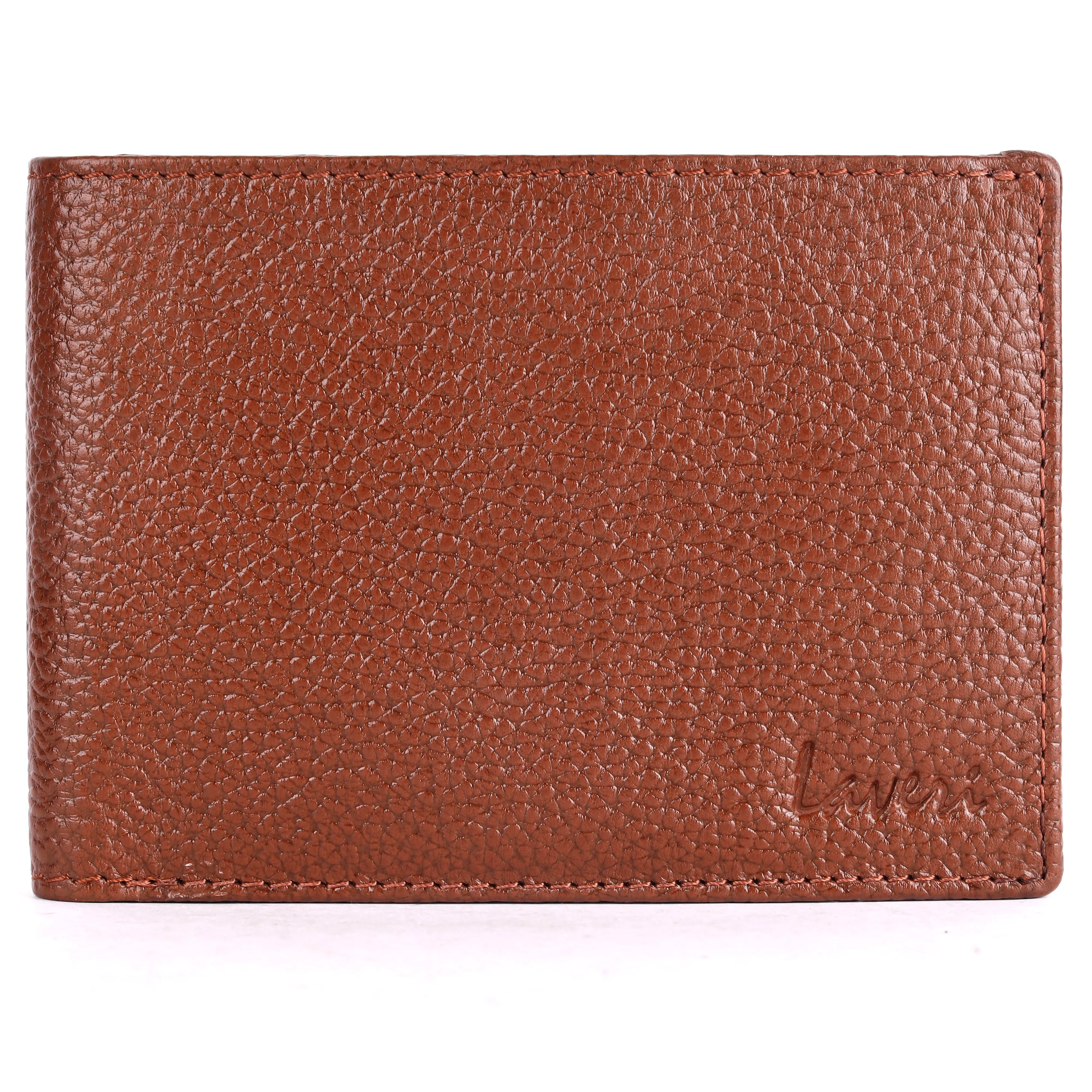 Pebble Texture 20 Card Billfold Coin Pocket Wallet #1001C