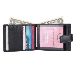 Pebble Texture 20 Card Billfold Wallet #1888L