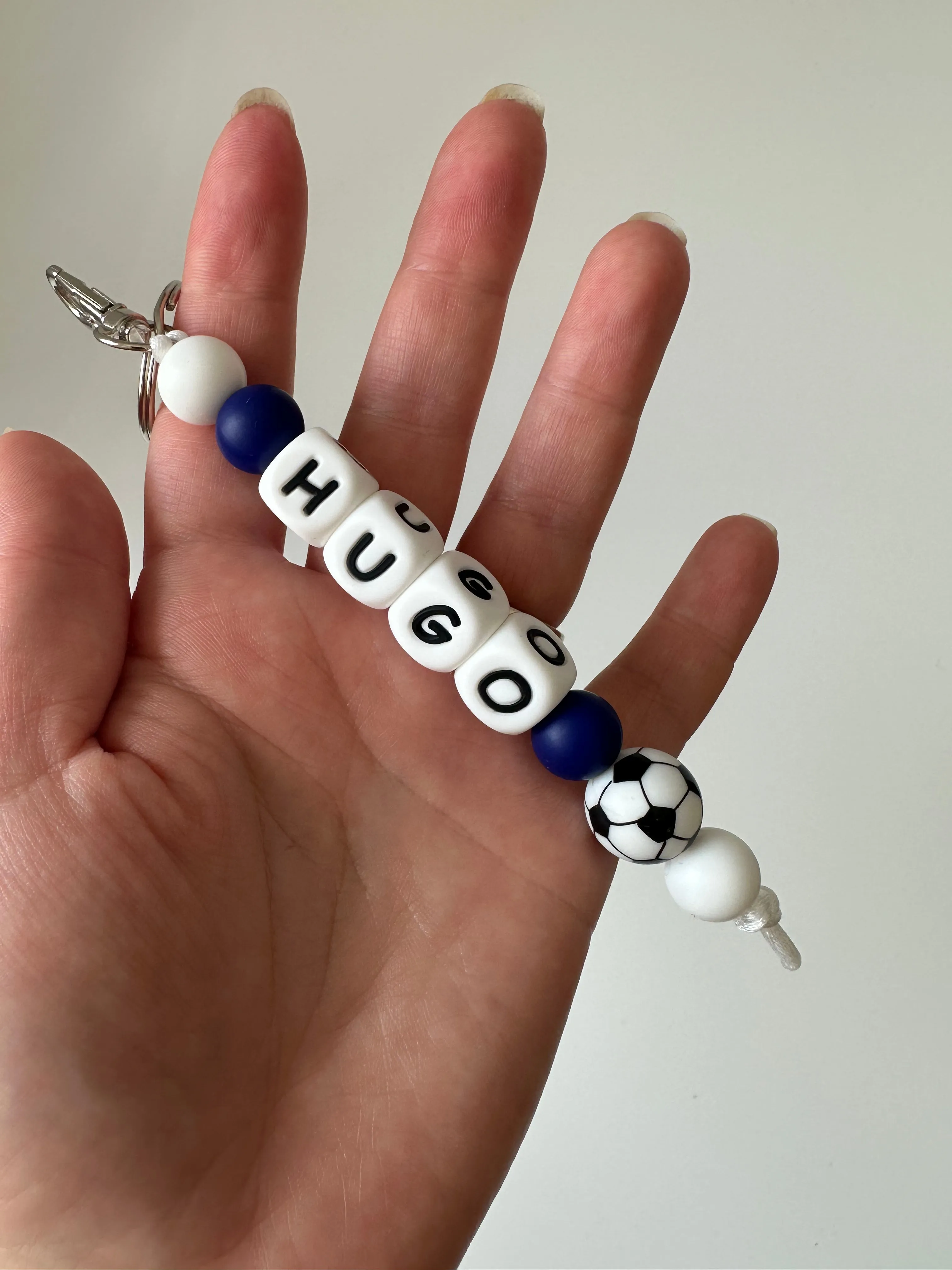 Personalised Football  Key Ring