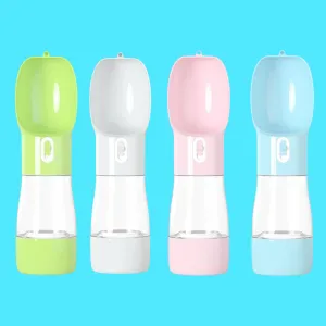Pet Water Bottle and Treat Travel Cup