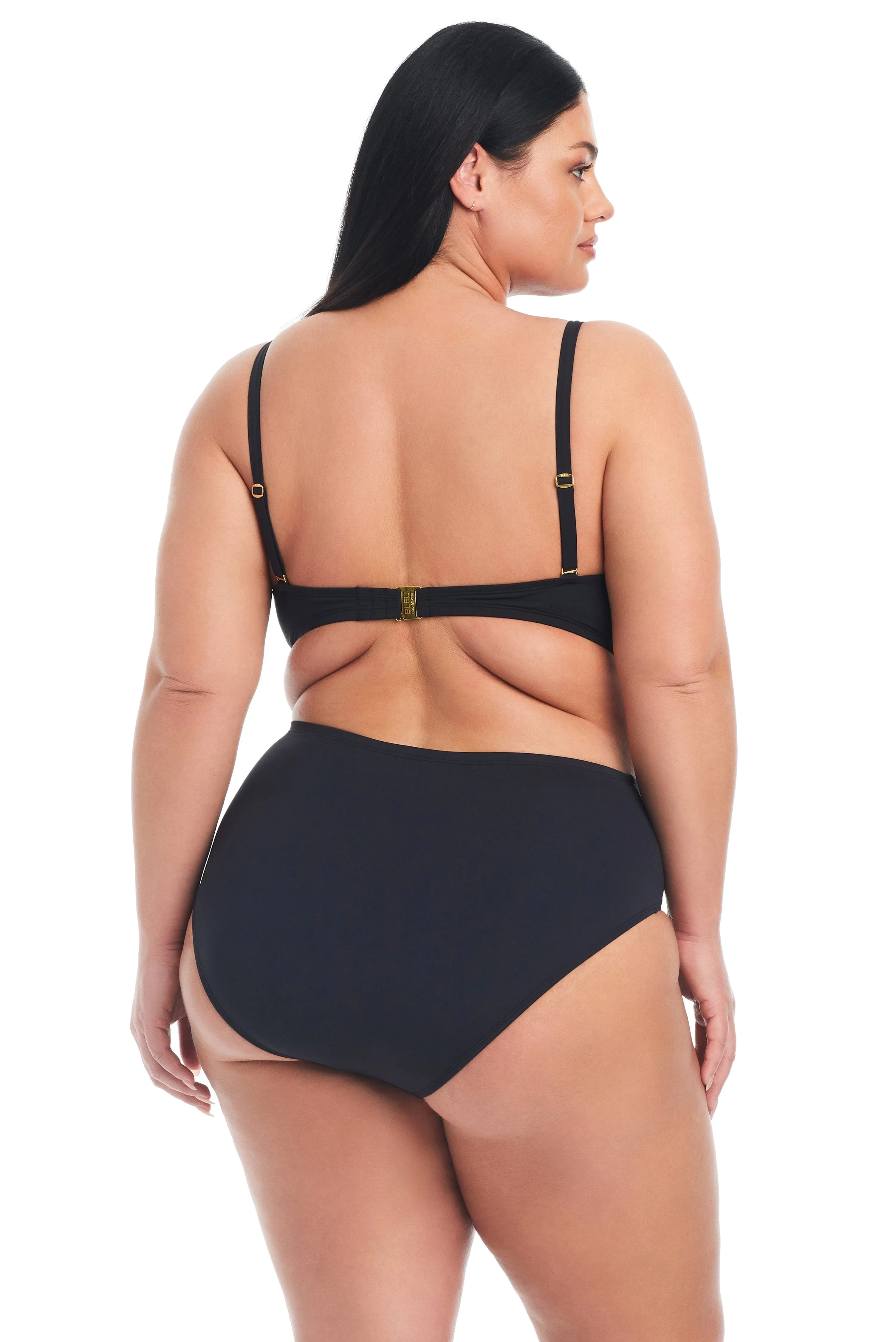 Plus Size Kore Over The Shoulder V-Neck Bikini Top
