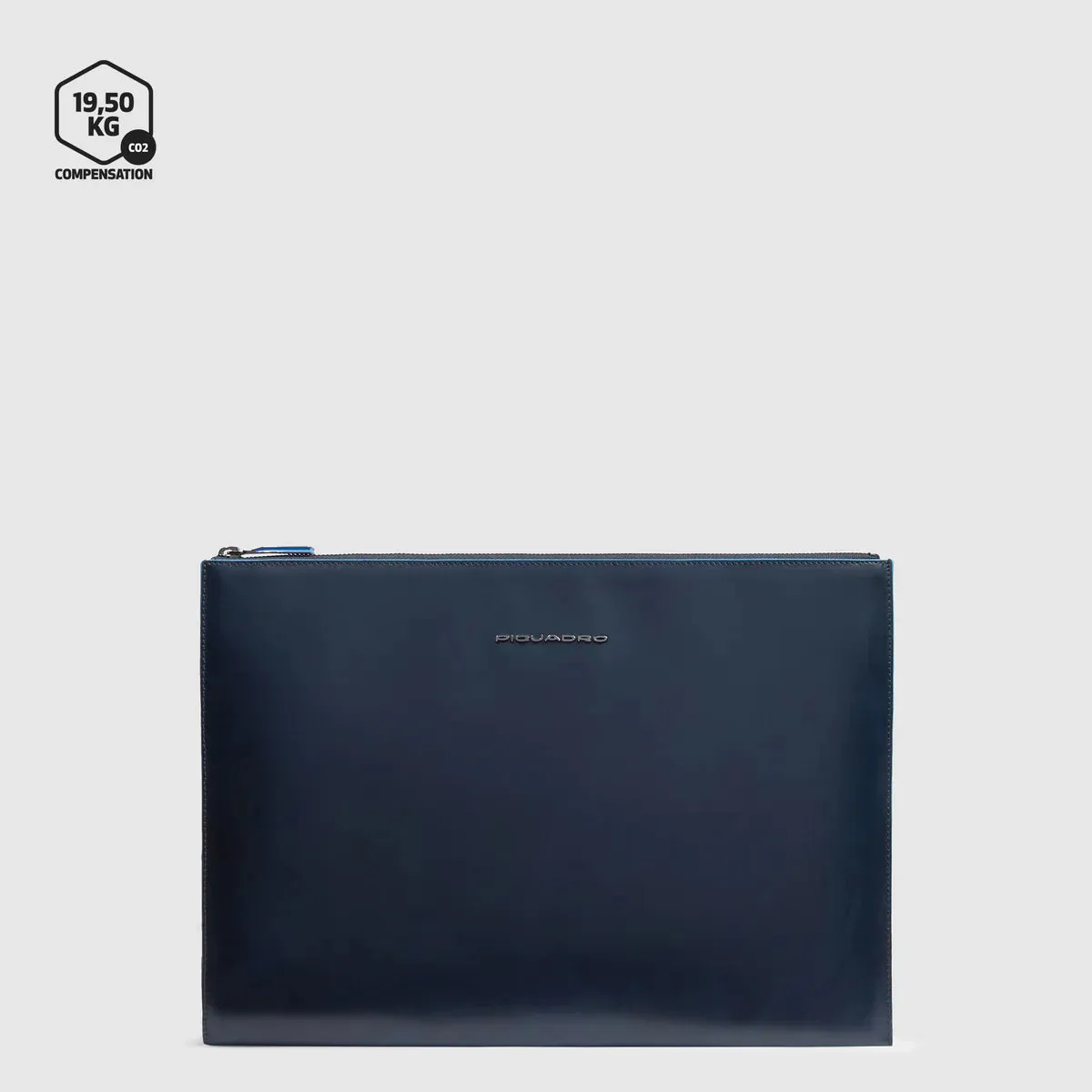 Pochette Piquadro Blue Square in Pelle Porta iPad®Pro 12,9'' Blu