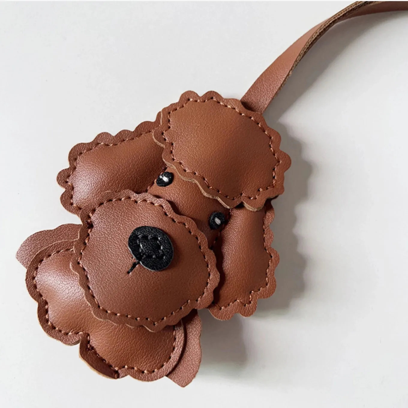Poodle Handcrafted Bag Charm