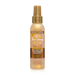 Pure Honey Silicone-Free Lightweight Shine Mist 4oz by CREME OF NATURE