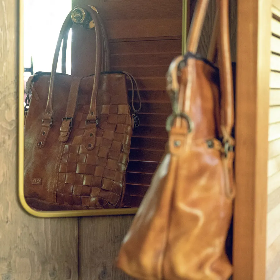 RACHEL - PEACAN - LEATHER
