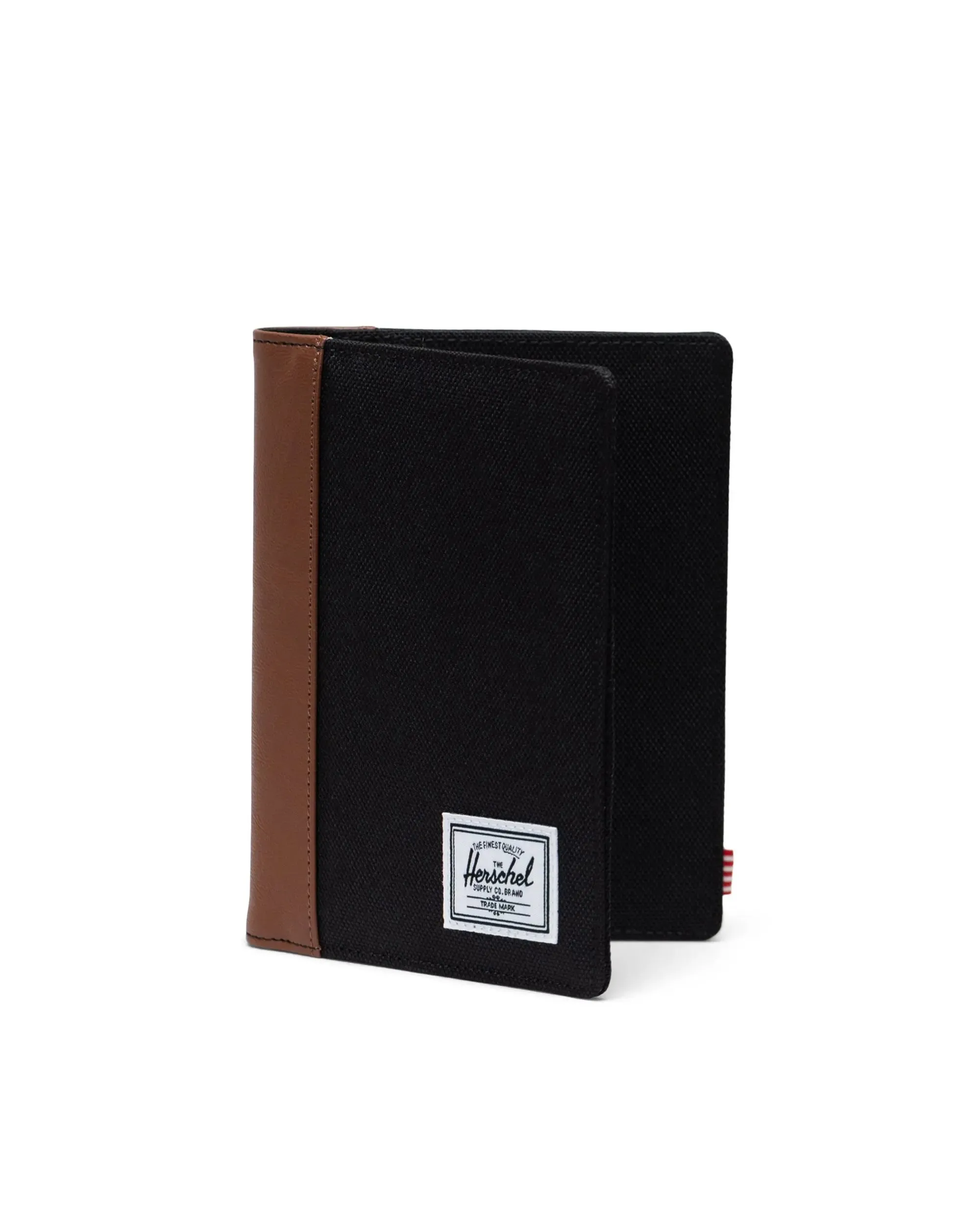 RAYNOR PASSPORT HOLDER (BLACK/TAN) - HERSCHEL