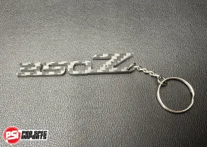 Real Carbon Fibre Keychain For Nissan 350Z, Z33, Fairlady, Gift, Accessory