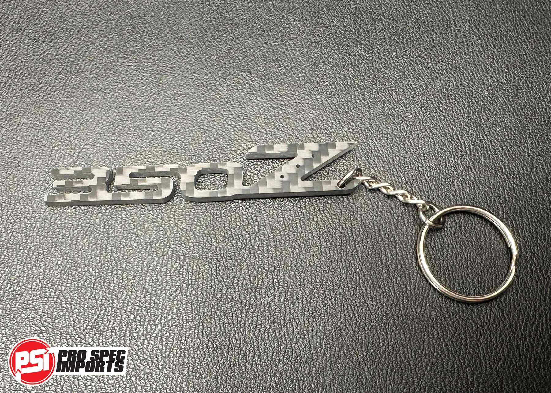 Real Carbon Fibre Keychain For Nissan 350Z, Z33, Fairlady, Gift, Accessory