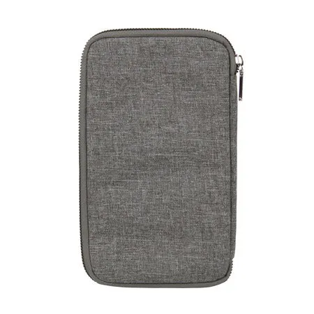 RFID Blocking Family Passport Zip Wallet
