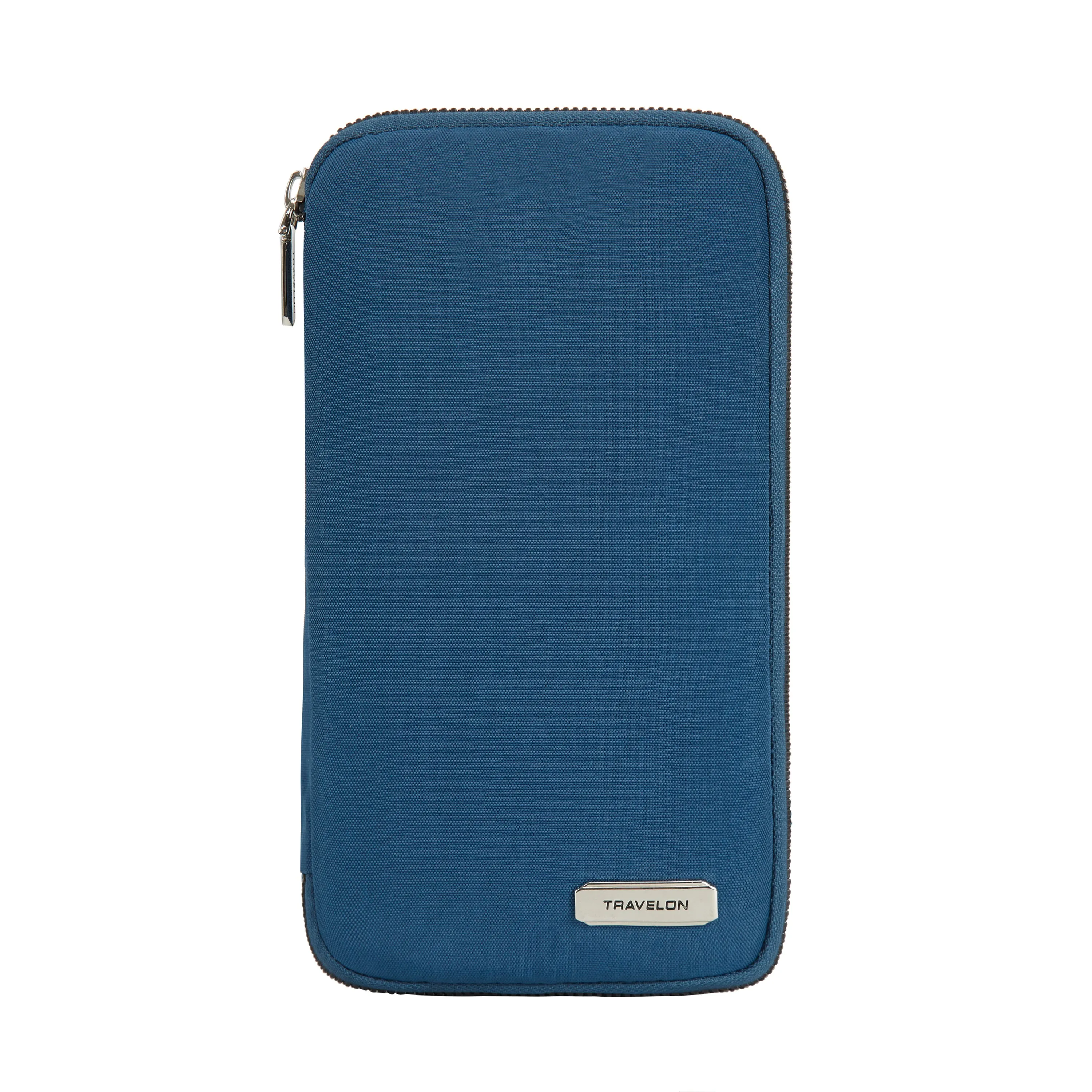 RFID Blocking Family Passport Zip Wallet