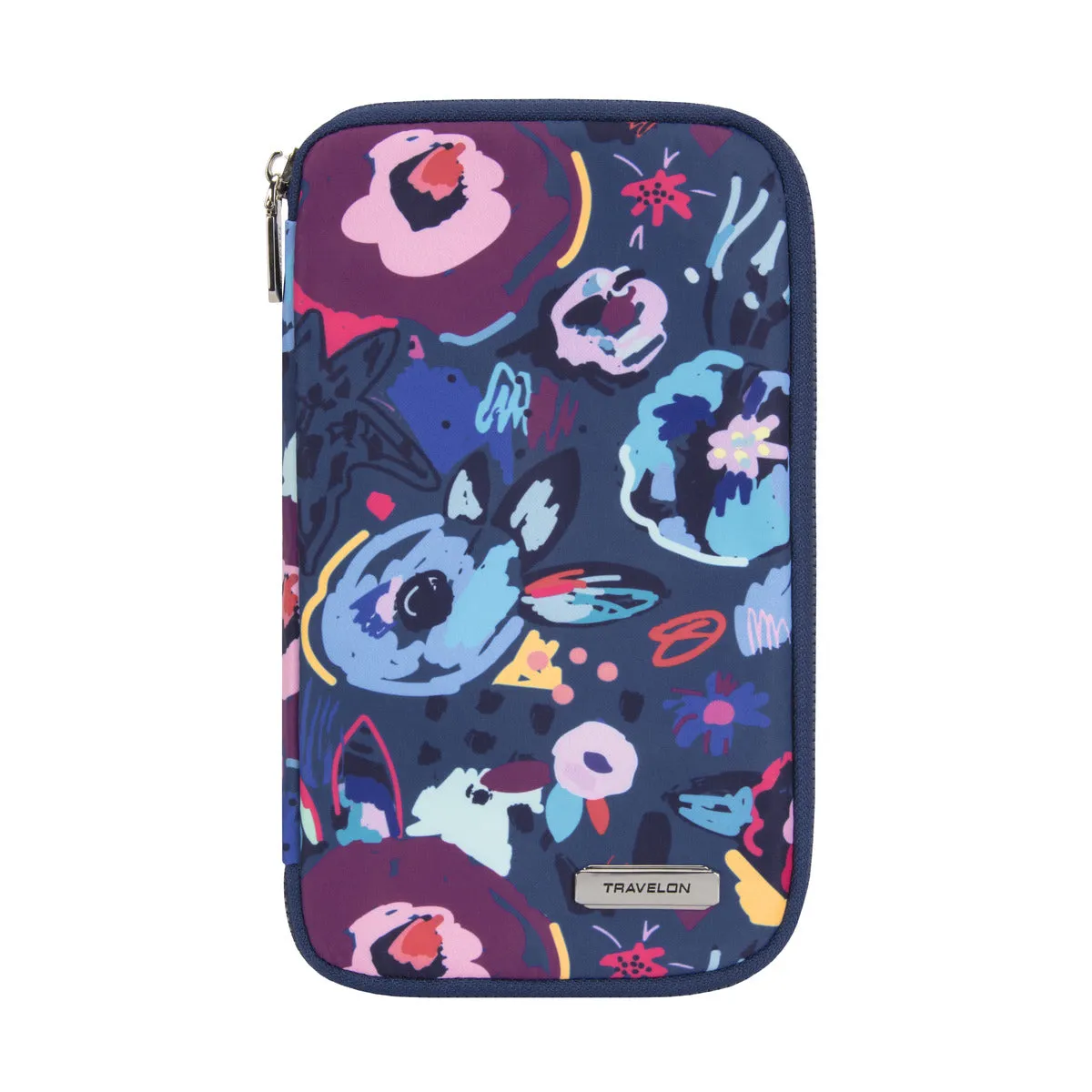 RFID Blocking Family Passport Zip Wallet
