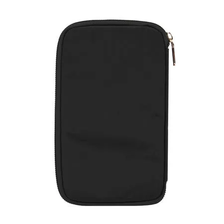 RFID Blocking Family Passport Zip Wallet