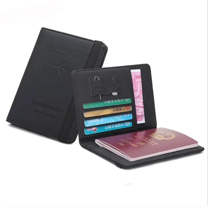 RFID Vintage Passport Holder-Stylish Travel Essential