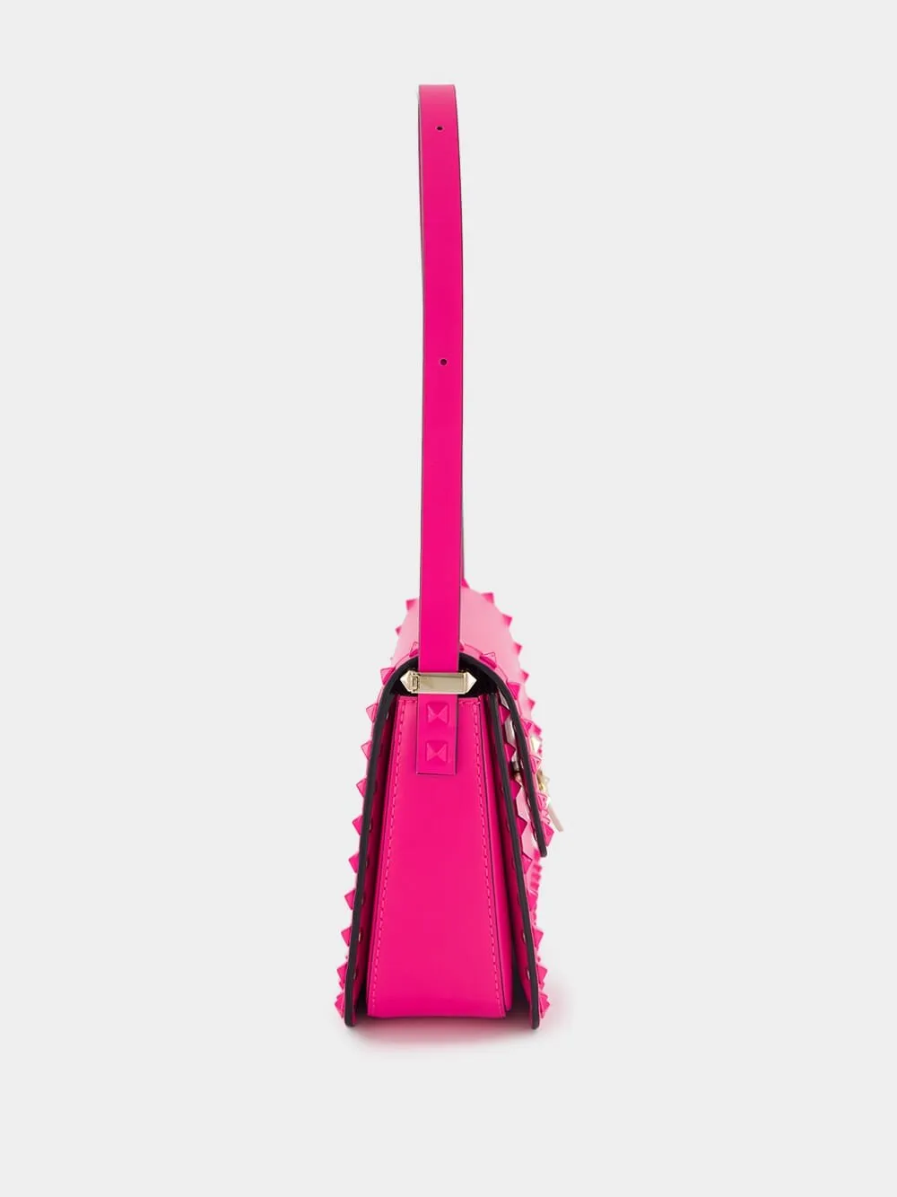 Rockstud23 Leather Shoulder Bag